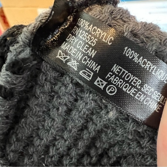 Unbranded Infinity Scarf Black Circle Chunky - Picture 4 of 4